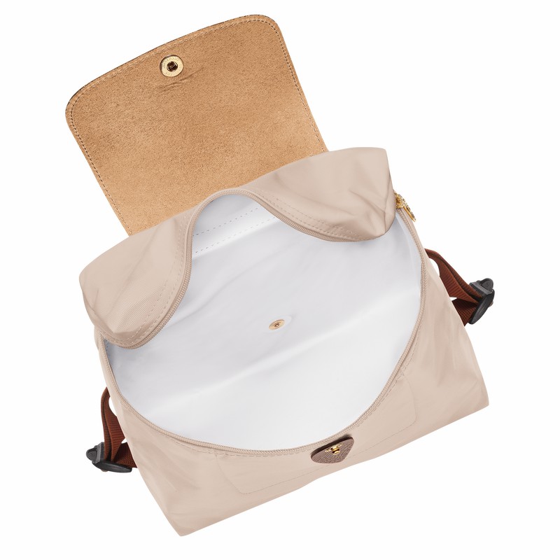 Plecaki Longchamp Le Pliage Original M Damskie Białe Polska | L1699089P71