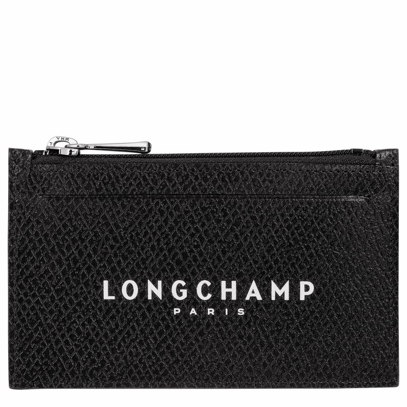 Portmonetki Longchamp Le Roseau Essential Męskie Czarne Polska | L3613H67001-