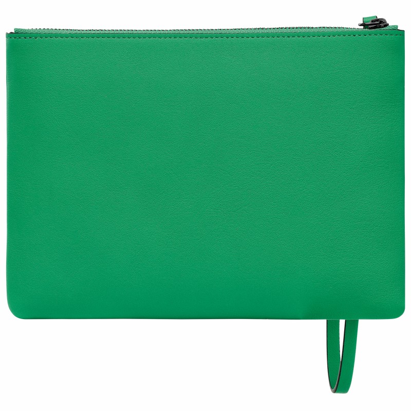 Pouches Longchamp 3D Damskie Zielone Polska | 30032HCV129