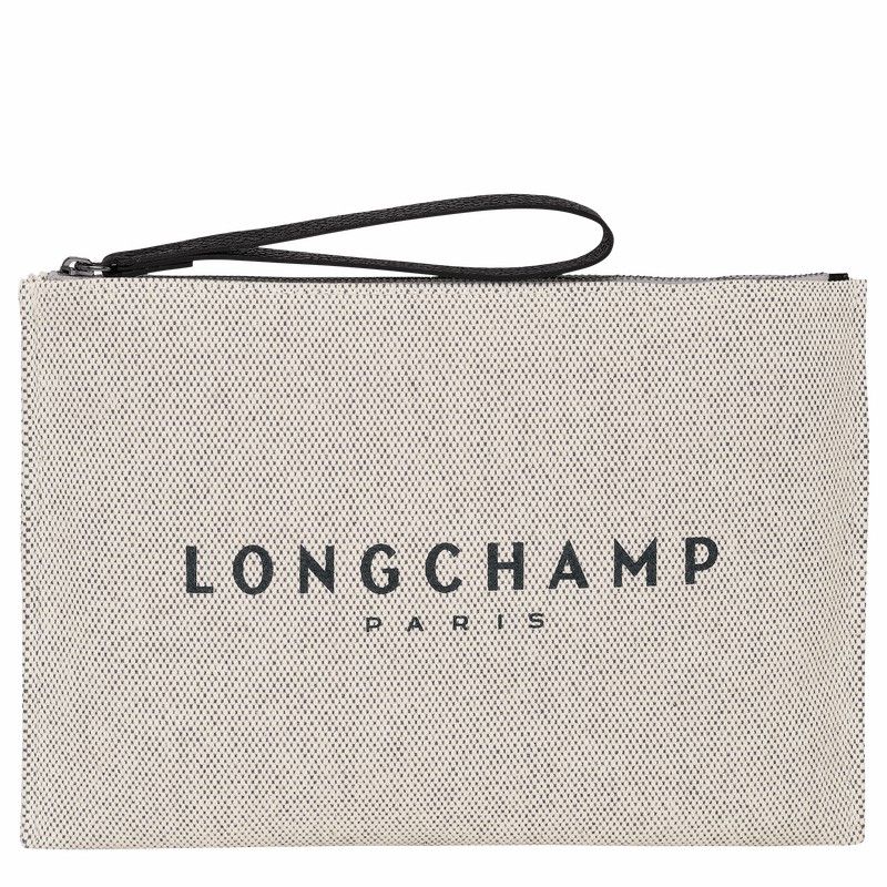 Pouches Longchamp Essential Damskie Białe Polska | 34136HSG037