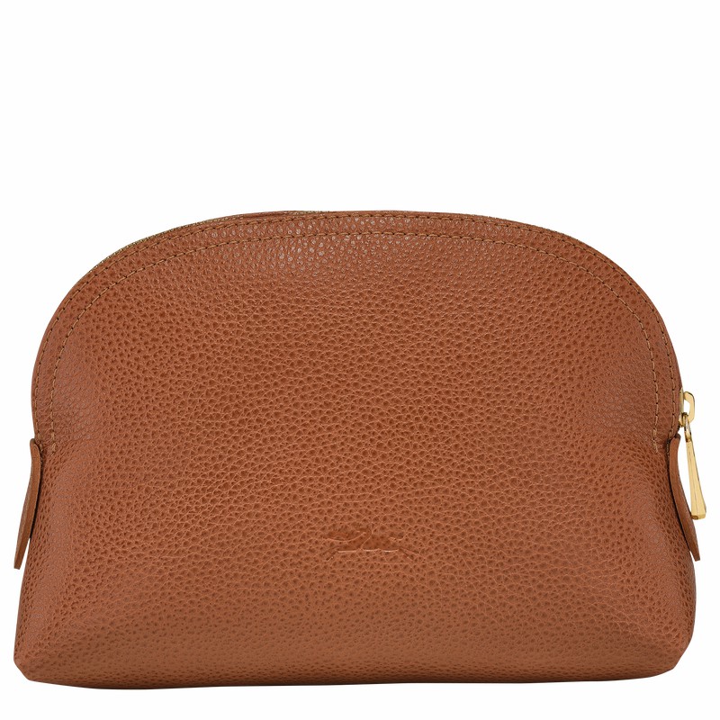 Pouches Longchamp Le FOULONNÉ Damskie Caramel Polska | L2527021121