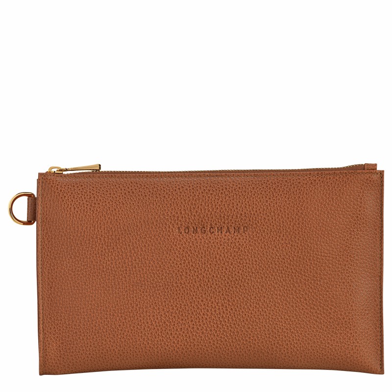 Pouches Longchamp Le FOULONNÉ Damskie Caramel Polska | L2541021121