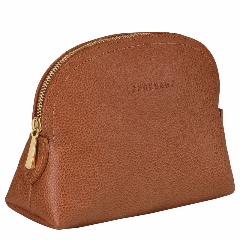 Pouches Longchamp Le FOULONNÉ Męskie Caramel Polska | L2527021121-