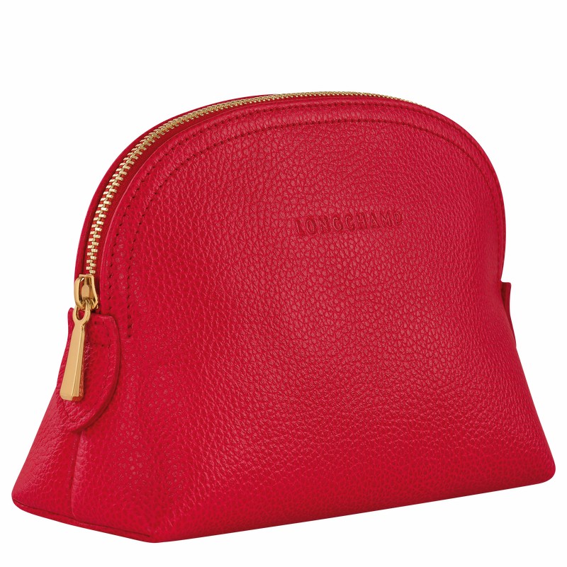 Pouches Longchamp Le FOULONNÉ Męskie Czerwone Polska | L2527021C39-