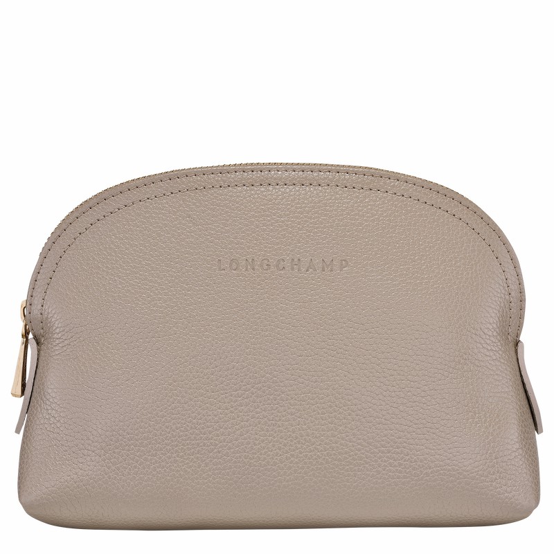 Pouches Longchamp Le FOULONNÉ Męskie Szare Polska | L2527021P55-