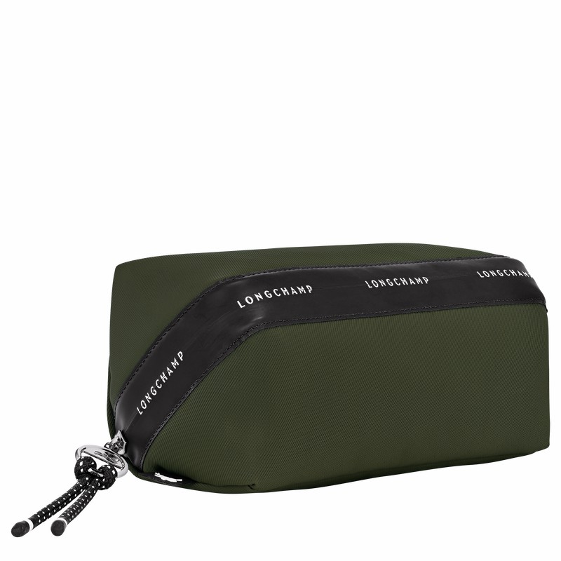 Pouches Longchamp Le Pliage Energy Damskie Khaki Polska | 30042HSR892