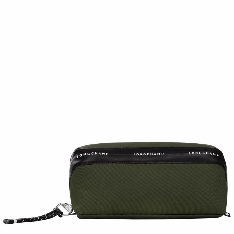 Pouches Longchamp Le Pliage Energy Damskie Khaki Polska | 30042HSR892