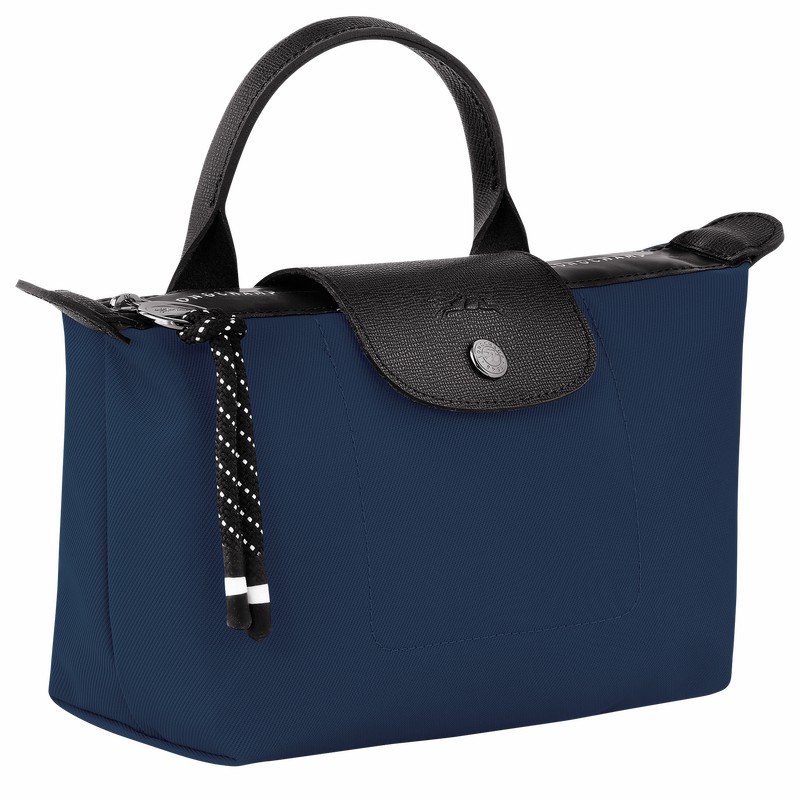 Pouches Longchamp Le Pliage Energy Damskie Granatowe Polska | 30030HSR006