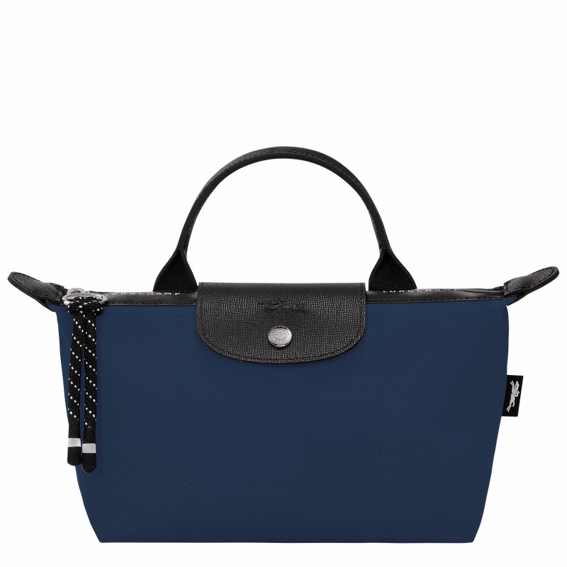 Pouches Longchamp Le Pliage Energy Damskie Granatowe Polska | 30030HSR006