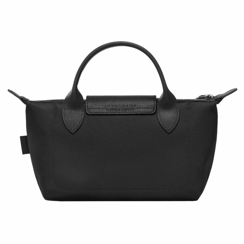 Pouches Longchamp Le Pliage Energy Damskie Czarne Polska | 30030HSR001