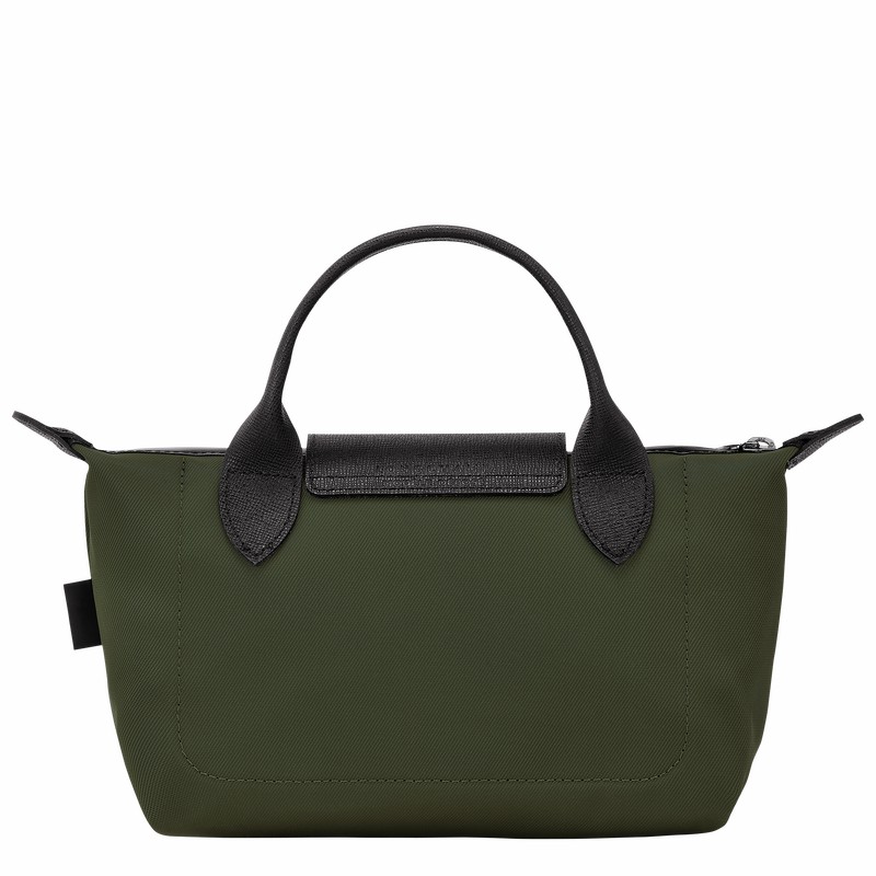 Pouches Longchamp Le Pliage Energy Damskie Khaki Polska | 30030HSR892