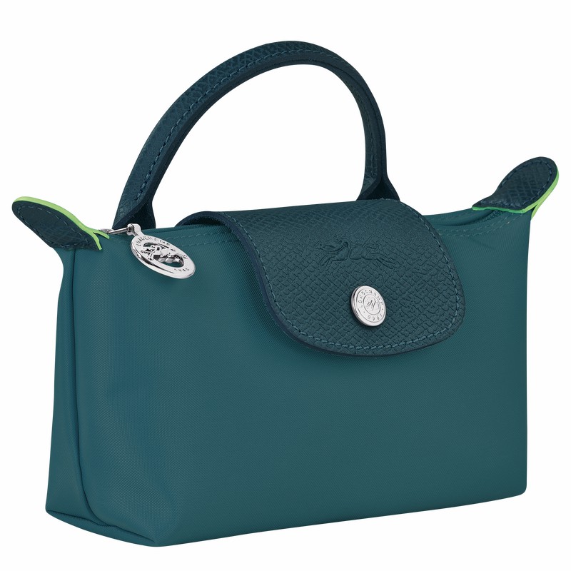 Pouches Longchamp Le Pliage Green Damskie Paw Polska | 34175919P89