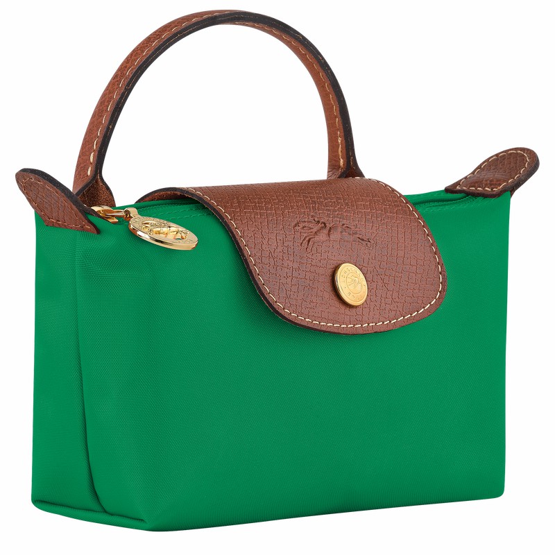 Pouches Longchamp Le Pliage Original Męskie Zielone Polska | 34175089P88-