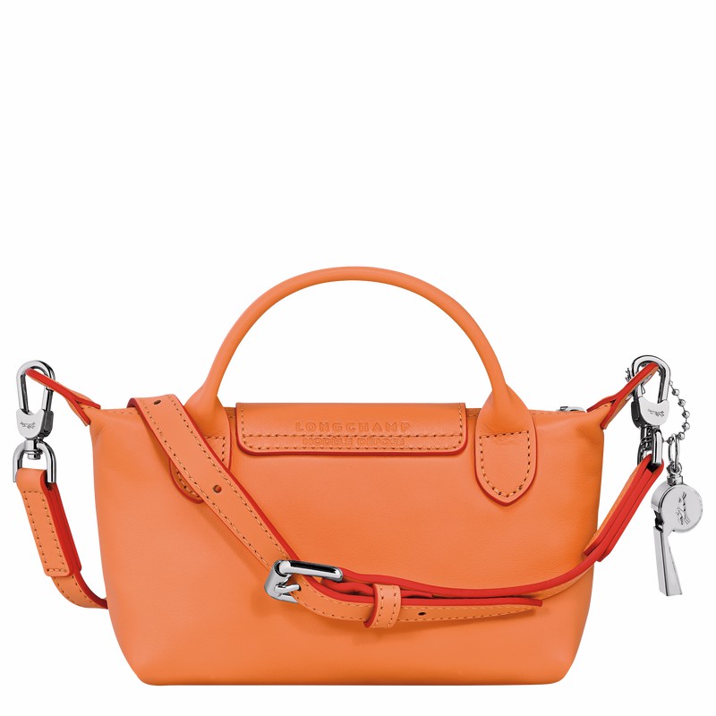 Pouches Longchamp Le Pliage Xtra XS Damskie Pomarańczowe Polska | 34205HEY017