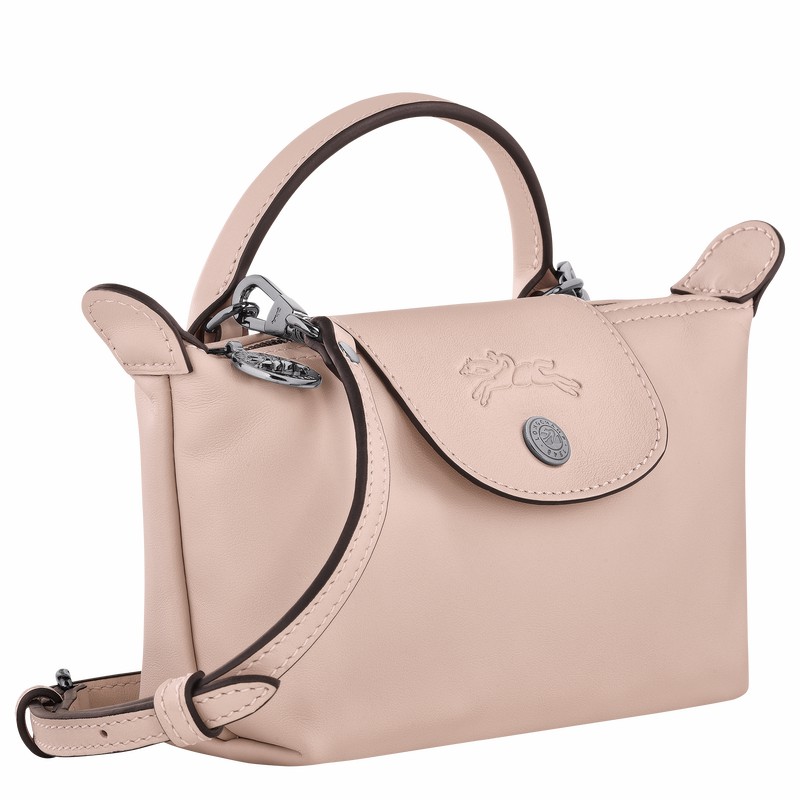 Pouches Longchamp Le Pliage Xtra XS Damskie Beżowe Polska | 34205987542