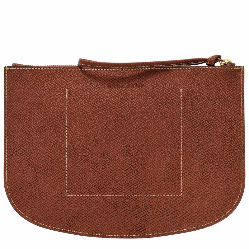 Pouches Longchamp ÉPURE Damskie Brązowe Polska | 10250HYZ035