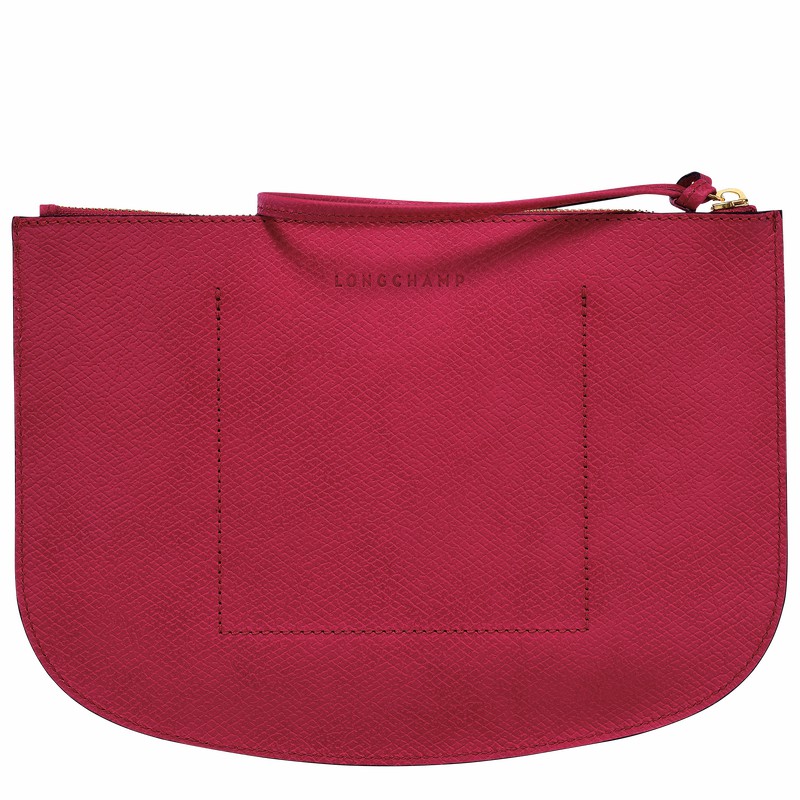 Pouches Longchamp ÉPURE Damskie Fuksja Polska | 10250HYZJ13