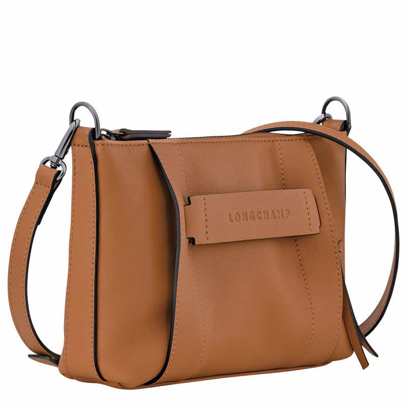 Torba Crossbody Longchamp 3D S Damskie Beżowe Polska | 10199HCV016