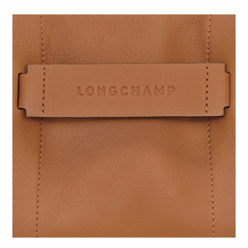 Torba Crossbody Longchamp 3D S Damskie Beżowe Polska | 10199HCV016