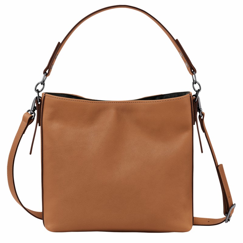 Torba Crossbody Longchamp 3D S Damskie Beżowe Polska | 10215HCV016