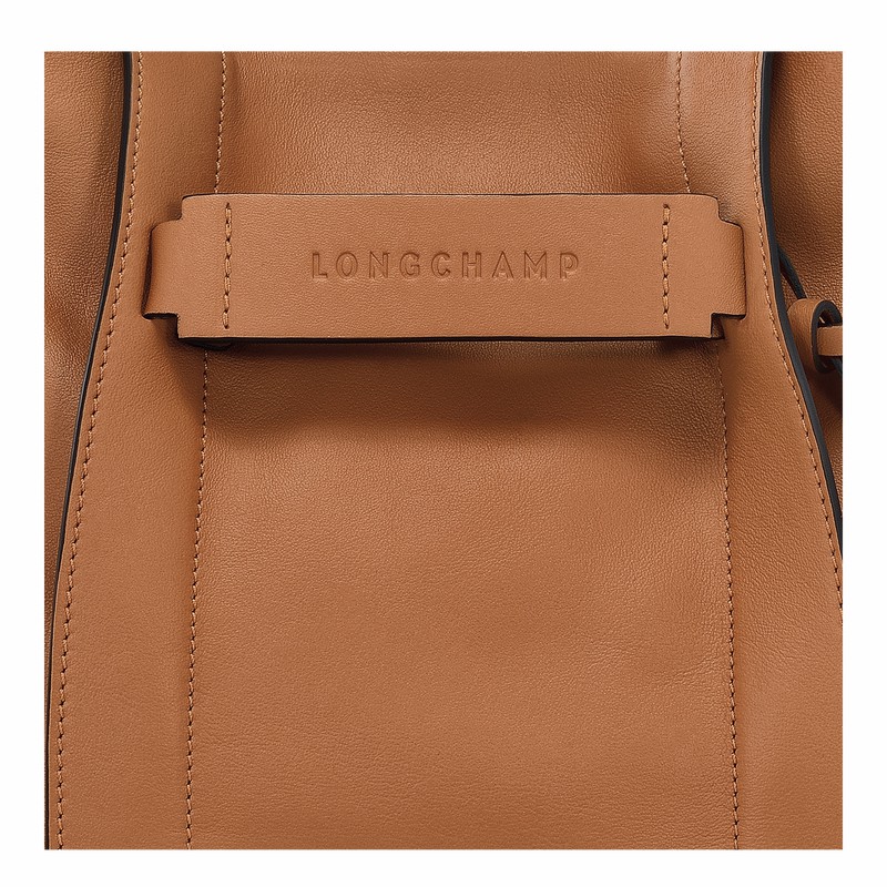 Torba Crossbody Longchamp 3D S Damskie Beżowe Polska | 10215HCV016