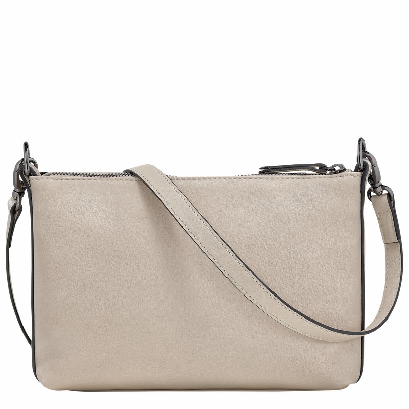 Torba Crossbody Longchamp 3D S Damskie Szare Polska | 10199HCV299