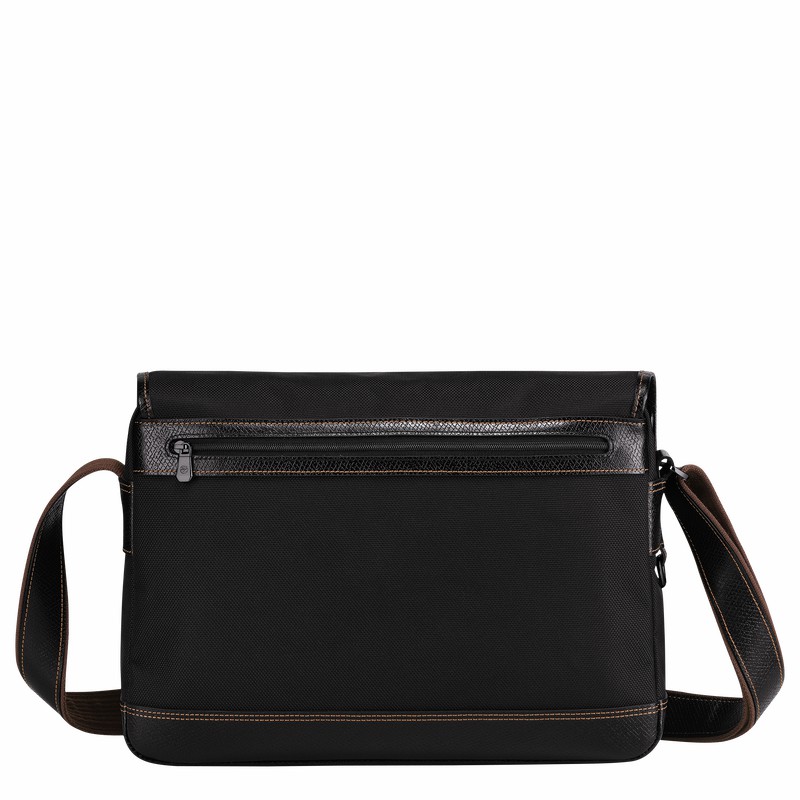 Torba Crossbody Longchamp Boxford L Męskie Czarne Polska | L2824080001