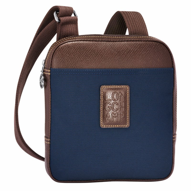 Torba Crossbody Longchamp Boxford XS Damskie Niebieskie Polska | L1712080127