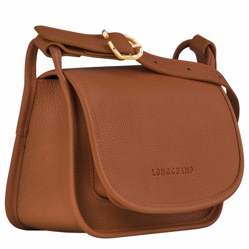 Torba Crossbody Longchamp Le FOULONNÉ S Damskie Caramel Polska | 10134021121