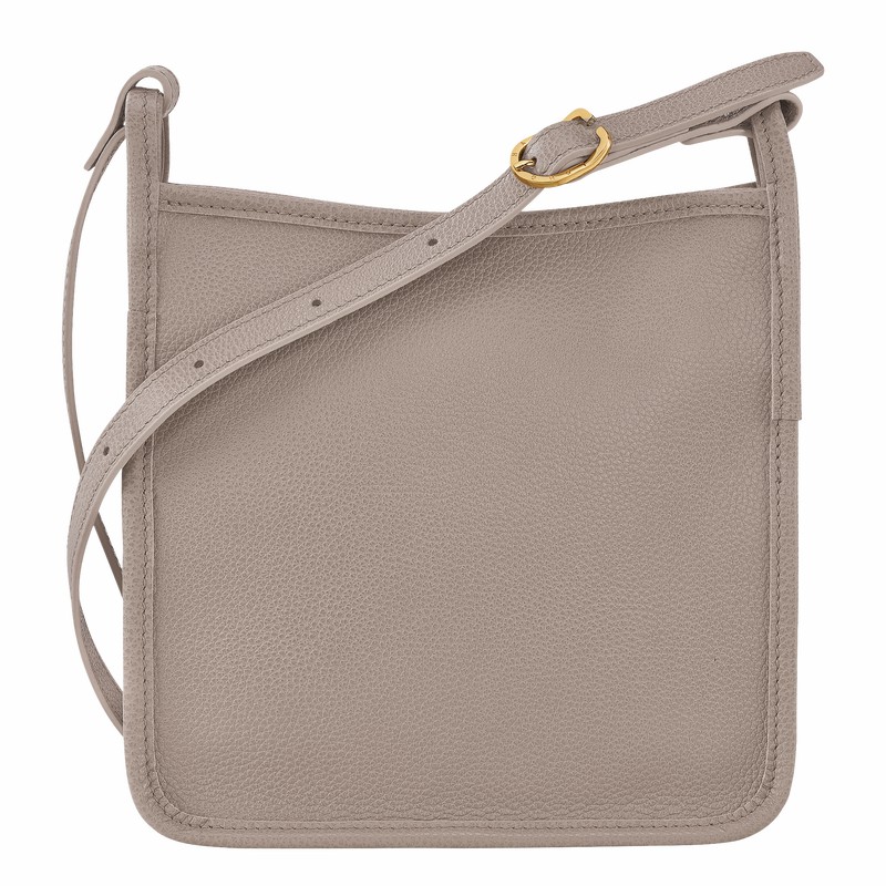 Torba Crossbody Longchamp Le FOULONNÉ S Damskie Szare Polska | 10138021P55