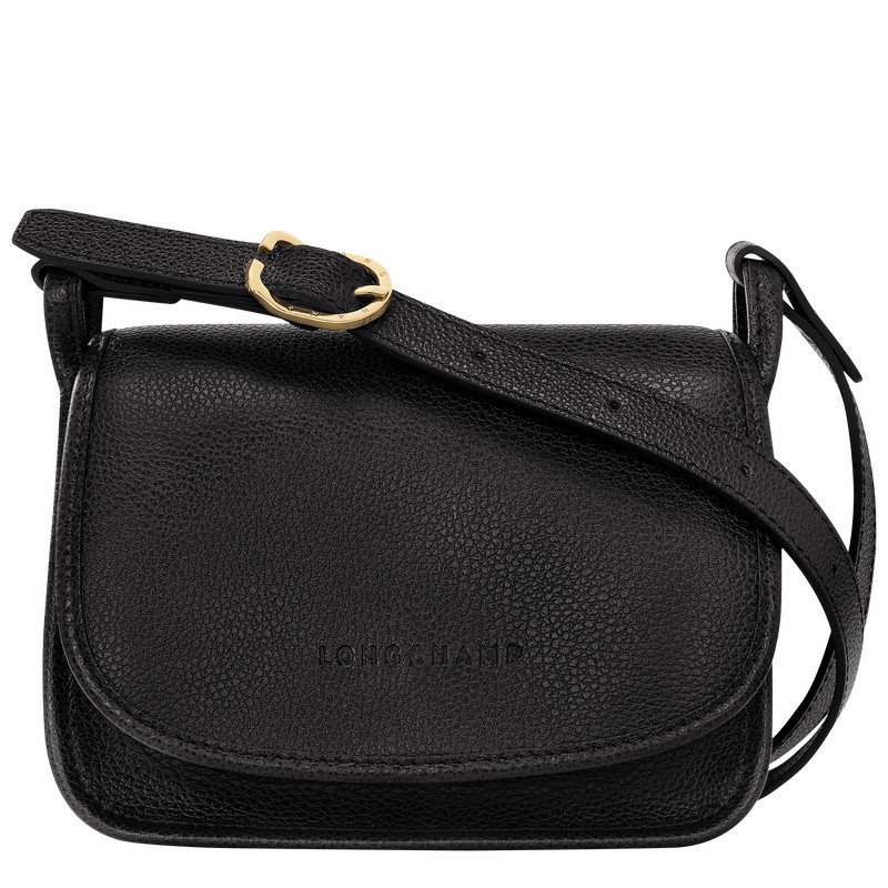 Torba Crossbody Longchamp Le FOULONNÉ S Damskie Czarne Polska | 10134021001