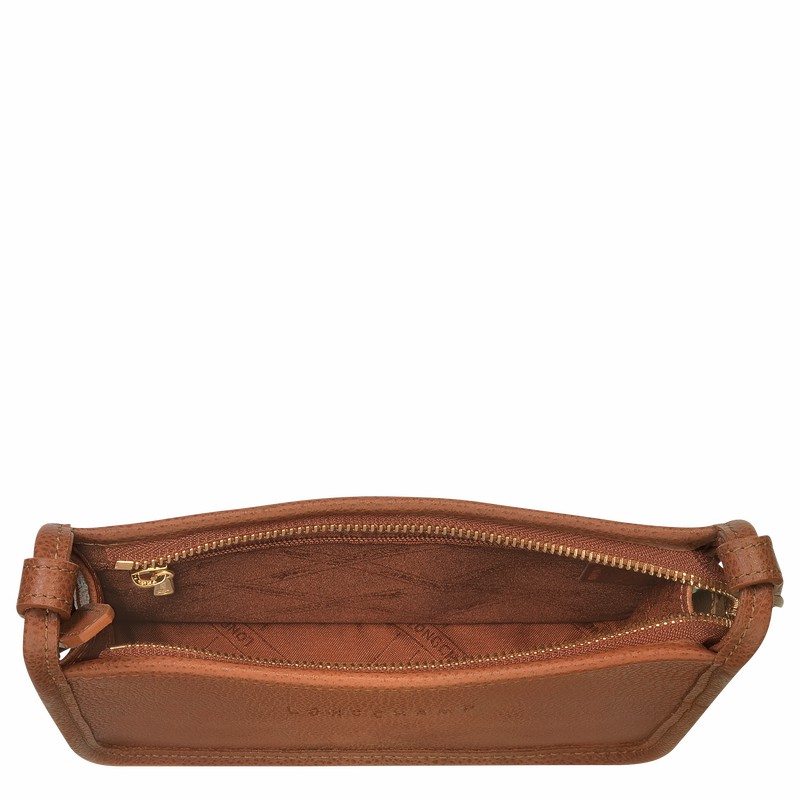 Torba Crossbody Longchamp Le FOULONNÉ S Damskie Caramel Polska | 10138021121