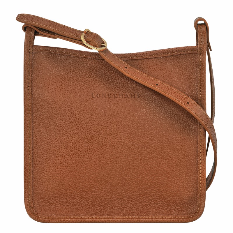 Torba Crossbody Longchamp Le FOULONNÉ S Damskie Caramel Polska | 10138021121