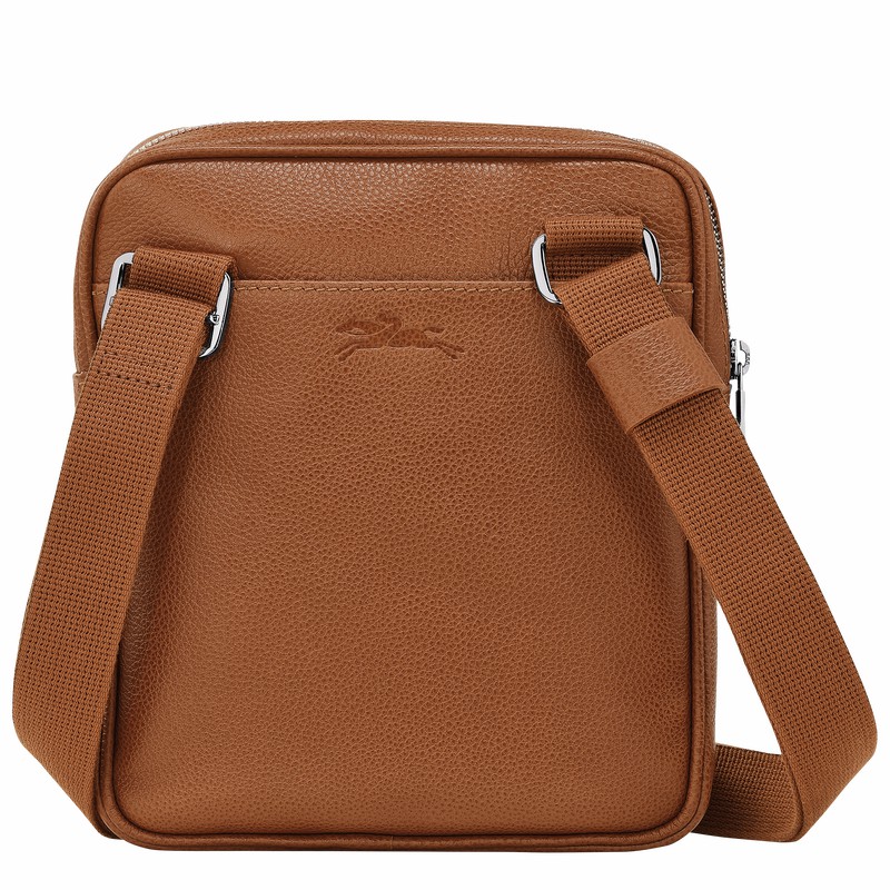 Torba Crossbody Longchamp Le FOULONNÉ XS Damskie Caramel Polska | L1712021F72