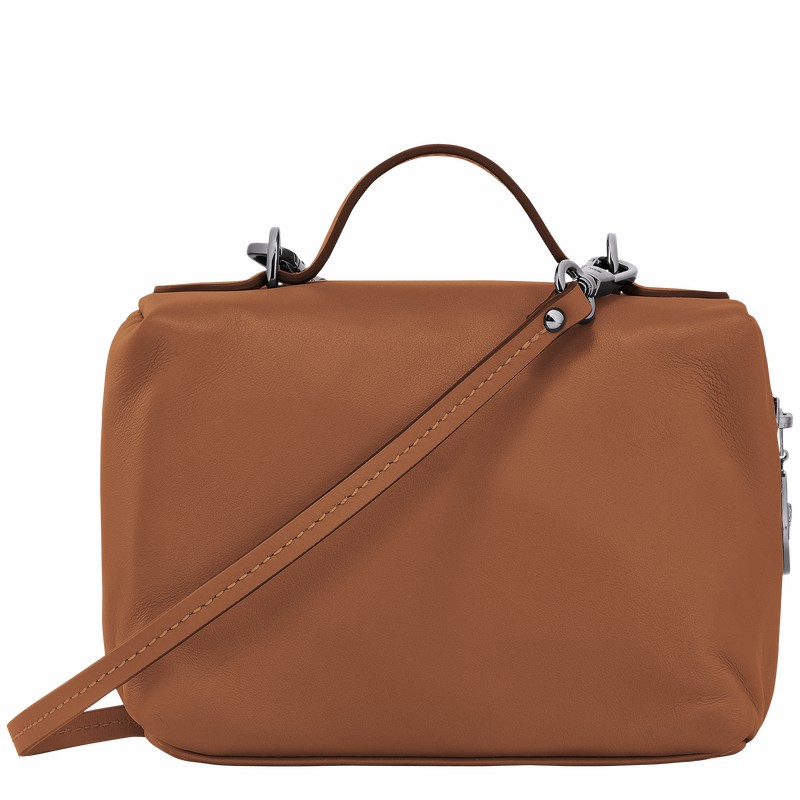 Torba Crossbody Longchamp Le Pliage Xtra XS Damskie Brązowe Polska | 10187987504