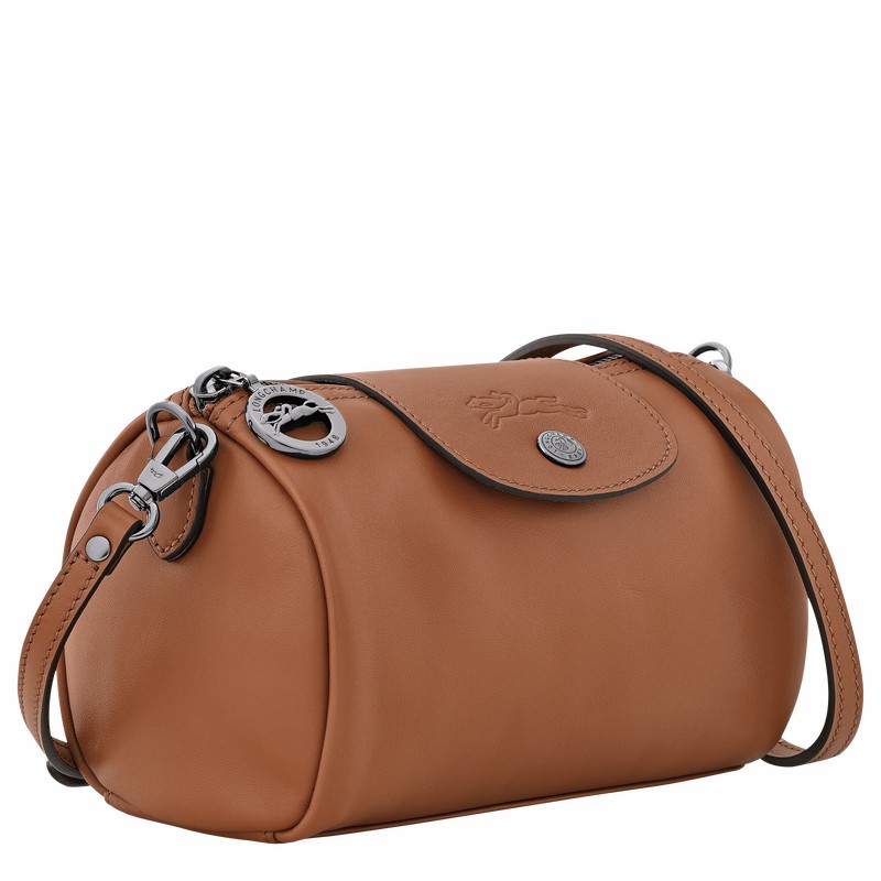 Torba Crossbody Longchamp Le Pliage Xtra XS Damskie Brązowe Polska | 10255987504