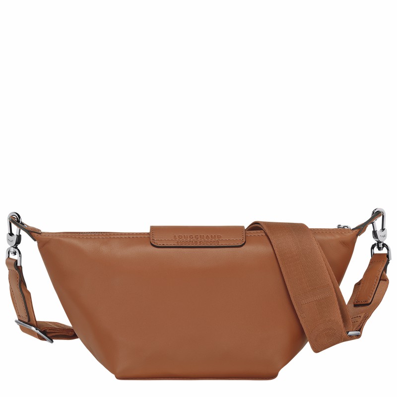 Torba Crossbody Longchamp Le Pliage Xtra XS Damskie Brązowe Polska | 10212987504