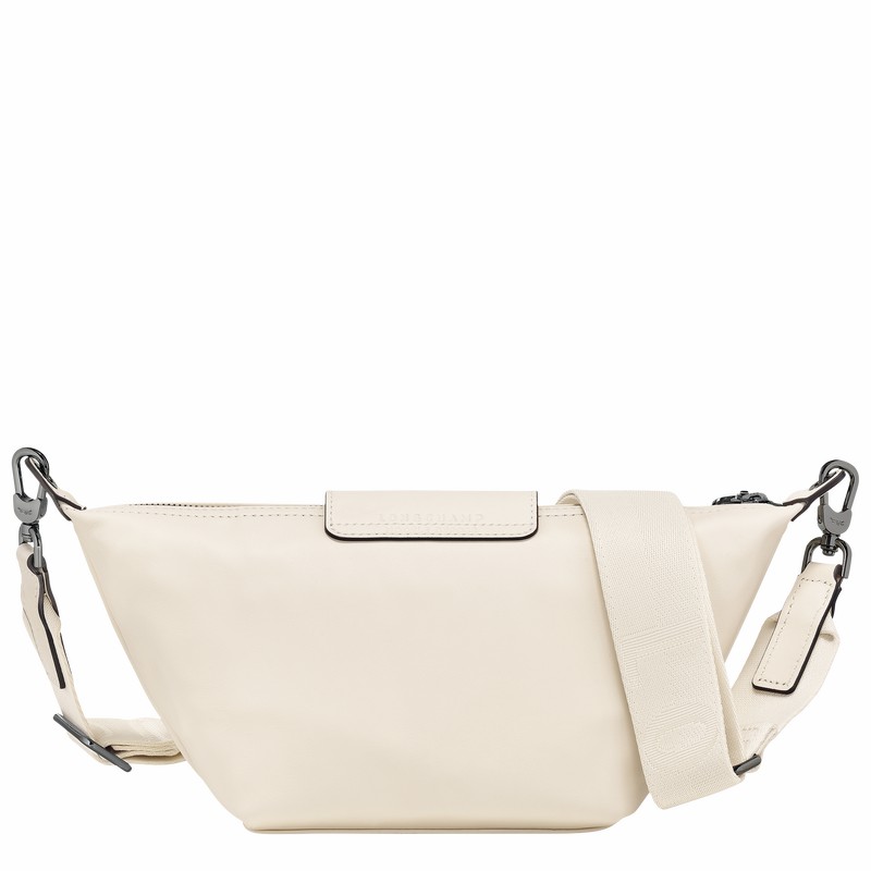 Torba Crossbody Longchamp Le Pliage Xtra XS Męskie Białe Polska | 10212987037-