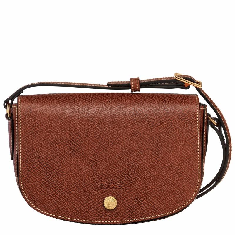 Torba Crossbody Longchamp ÉPURE S Damskie Brązowe Polska | 10253HYZ035