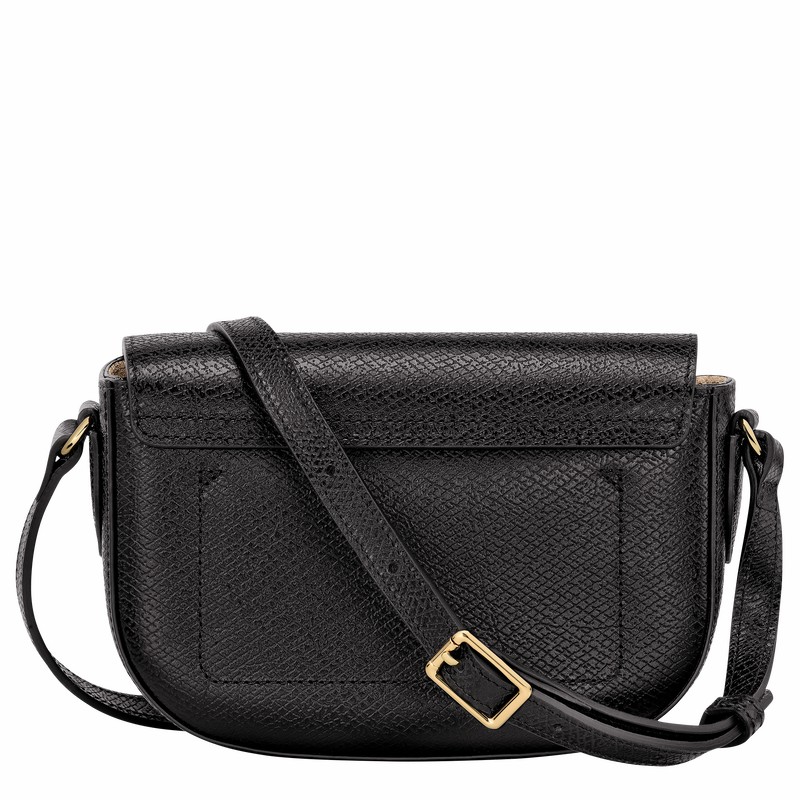 Torba Crossbody Longchamp ÉPURE S Damskie Czarne Polska | 10253HYZ001