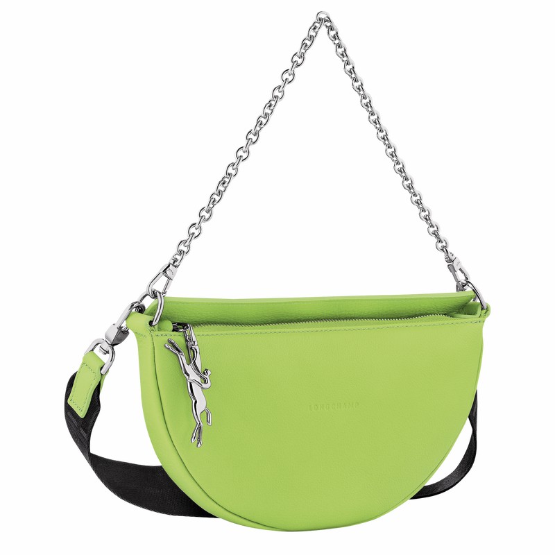 Torba Crossbody Longchamp Smile S Damskie Zielone Polska | 10224HDS355