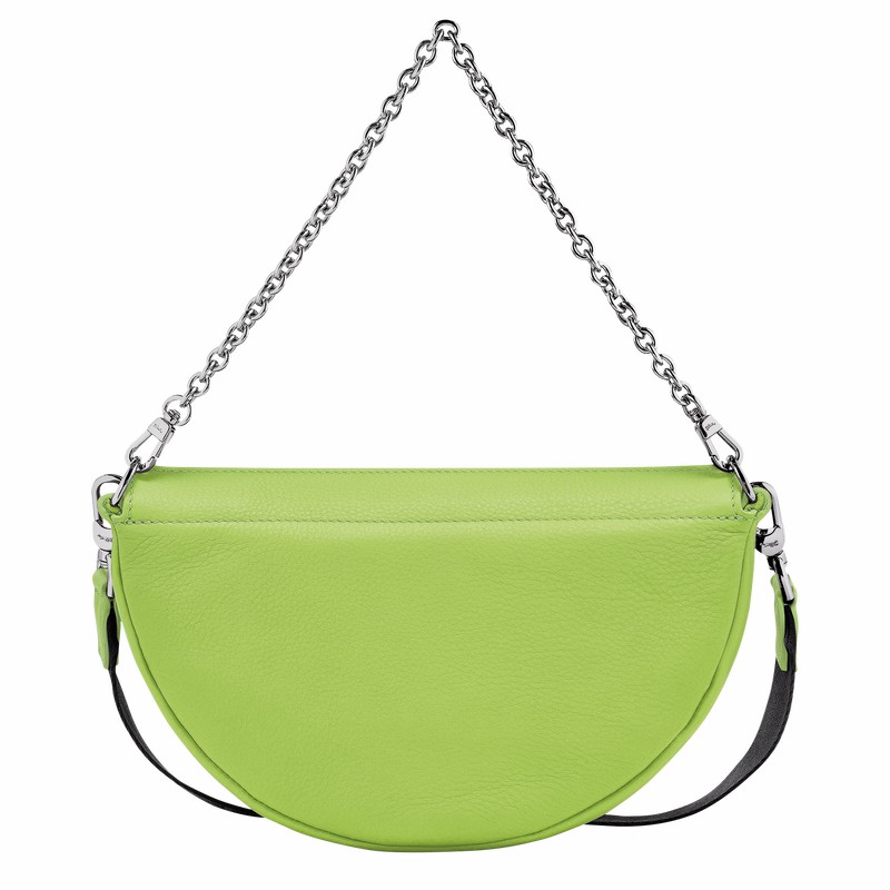 Torba Crossbody Longchamp Smile S Damskie Zielone Polska | 10224HDS355