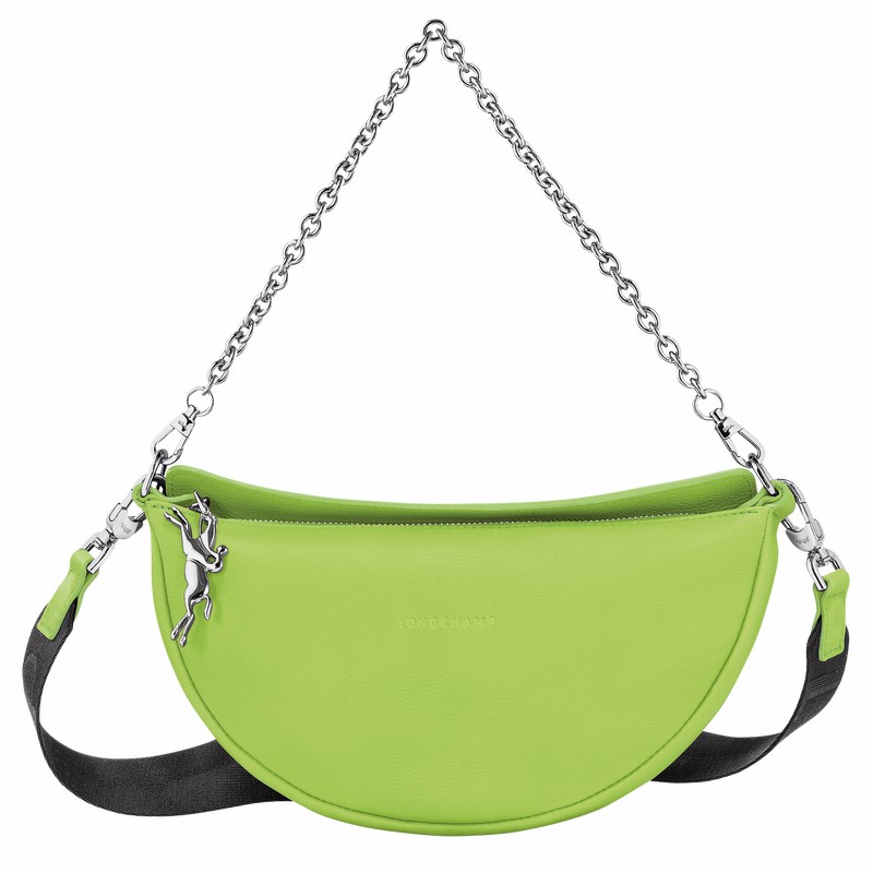 Torba Crossbody Longchamp Smile S Damskie Zielone Polska | 10224HDS355