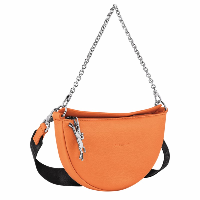 Torba Crossbody Longchamp Smile S Damskie Pomarańczowe Polska | 10224HDS217