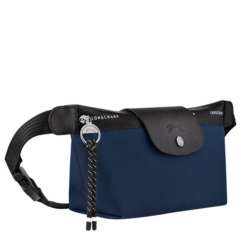 Torba Na Talię Longchamp Le Pliage Energy M Damskie Granatowe Polska | 10256HSR006