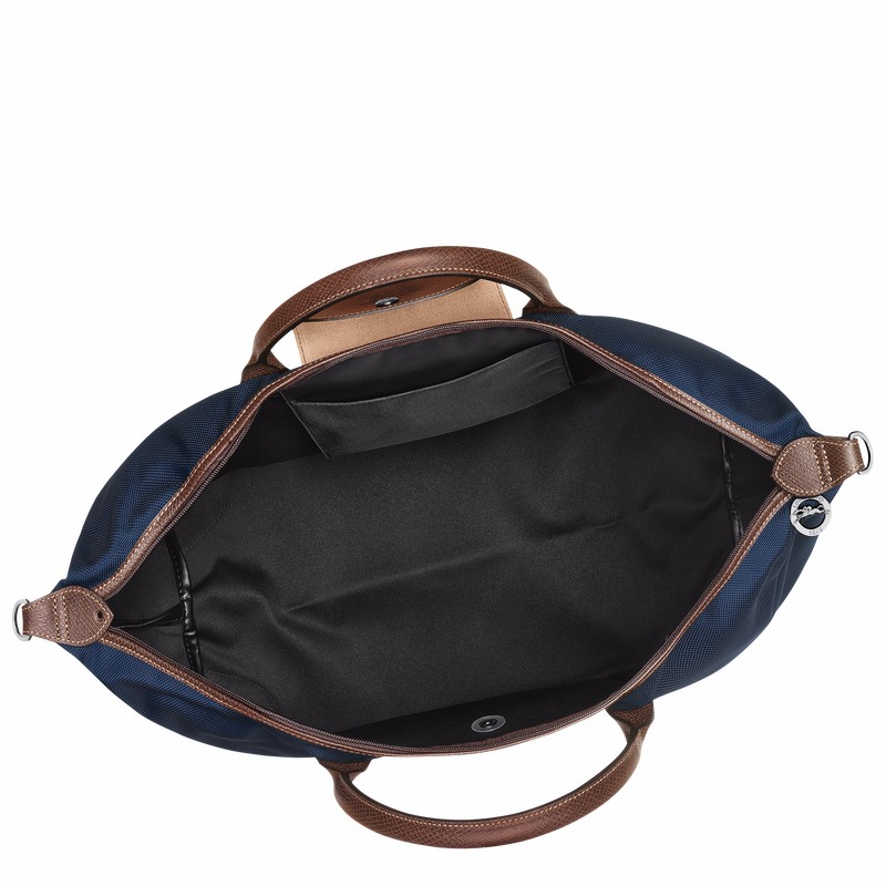 Torby Podróżne Longchamp Boxford M Damskie Niebieskie Polska | L1625080127