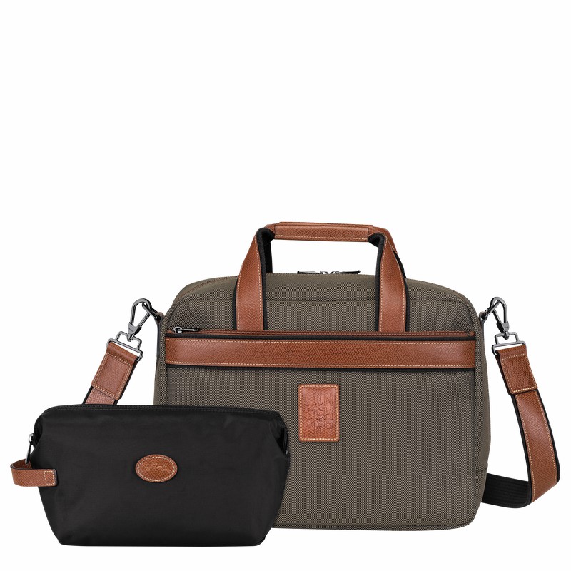 Torby Podróżne Longchamp Boxford S Damskie Brązowe Polska | L1658080042