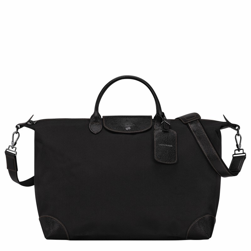 Torby Podróżne Longchamp Boxford S Damskie Czarne Polska | L1624080001