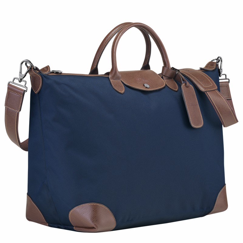 Torby Podróżne Longchamp Boxford S Damskie Niebieskie Polska | L1624080127