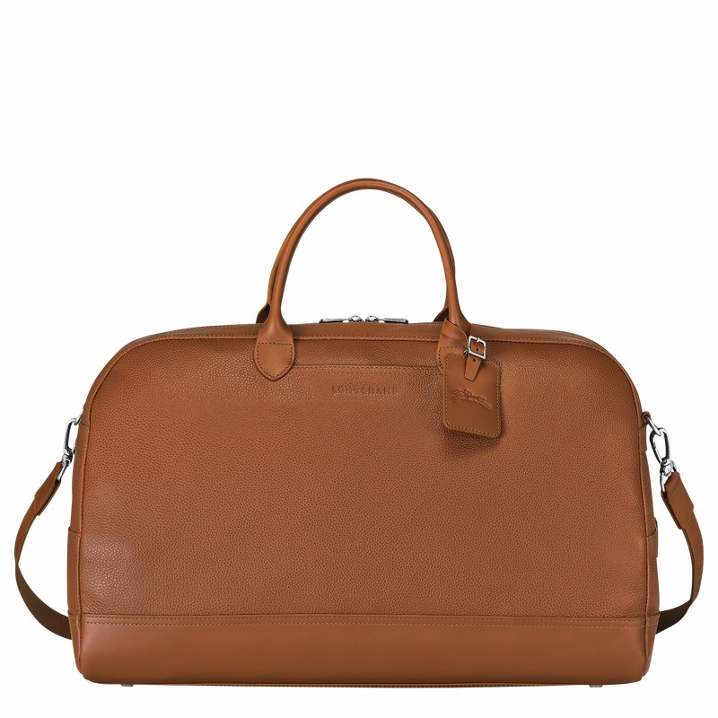 Torby Podróżne Longchamp Le FOULONNÉ M Męskie Caramel Polska | L1302021F72-